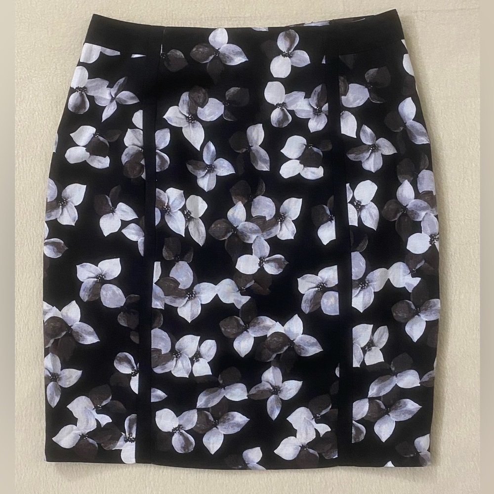 Premise linen blend skirt